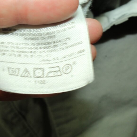 Ann Taylor Signature Women's 10 Grey Chino Wide Leg Pants - Picture 4 of 6